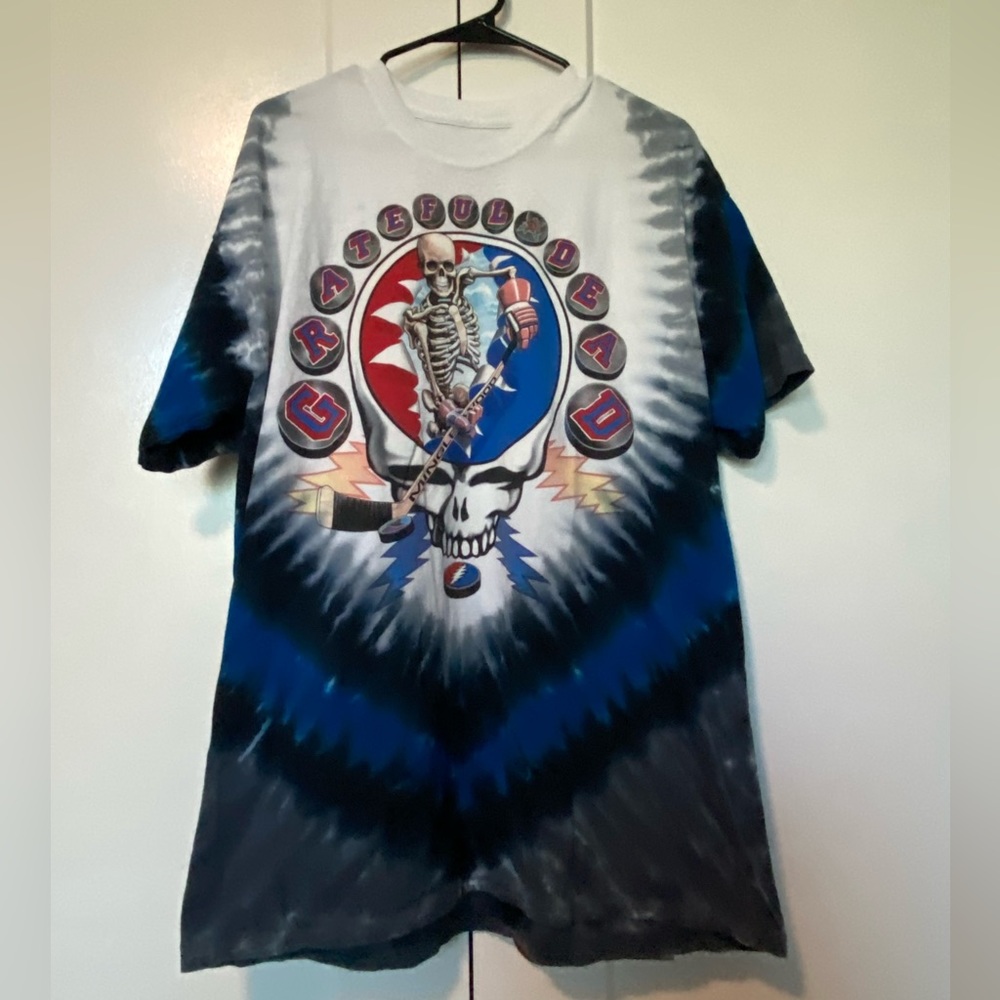 Great full Dead Tie-Dye Hockey Tee